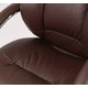 Крісло АКЛАС Бадалона CH MB (Шкіра LC-K Dark brown/PU Dark brown) Зображення