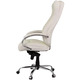 Крісло АКЛАС Бадалона CH MB (Шкіра Lux LC-W White/PU White) Зображення