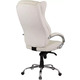 Крісло АКЛАС Бадалона CH MB (Шкіра Lux LC-W White/PU White) Зображення