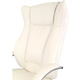 Крісло АКЛАС Бадалона CH MB (Шкіра Lux LC-W White/PU White) Зображення