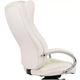 Крісло АКЛАС Бадалона CH MB (Шкіра Lux LC-W White/PU White) Зображення