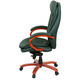 Крісло АКЛАС Валенсія Soft EX MB (Шкіра Lux LC Green/PU Green) Зображення