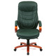 Крісло АКЛАС Валенсія Soft EX MB (Шкіра Lux LC Green/PU Green) Зображення