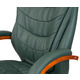 Крісло АКЛАС Валенсія Soft EX MB (Шкіра Lux LC Green/PU Green) Зображення