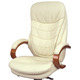 Крісло АКЛАС Валенсія Soft EX MB (Шкіра LC-F Beige/PU Beige) Зображення