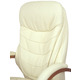 Крісло АКЛАС Валенсія Soft EX MB (Шкіра LC-F Beige/PU Beige) Зображення