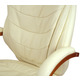 Крісло АКЛАС Валенсія Soft EX MB (Шкіра LC-F Beige/PU Beige) Зображення