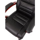 Крісло АКЛАС Гаспар ЕХ МB (Шкіра LC-A Black/PU Black) Зображення