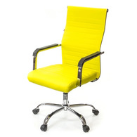 Крісло АКЛАС Кап FX СН TILT (PU Yellow) Зображення