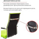 Крісло АКЛАС Кап FX СН TILT (PU Lime green) Зображення