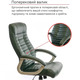 Крісло АКЛАС Атлант MP TILT XY-7147 (PU Green) Зображення