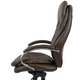 Крісло АКЛАС Валенсія Soft CH MB (Шкіра LC-K Dark brown/PU Dark brown) Зображення