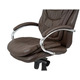 Крісло АКЛАС Валенсія Soft CH MB (Шкіра LC-K Dark brown/PU Dark brown) Зображення