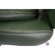 Крісло АКЛАС Валенсія Soft CH MB (Шкіра Lux LC Green/PU Green) Зображення