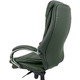 Крісло АКЛАС Валенсія Soft CH MB (Шкіра Lux LC Green/PU Green) Зображення