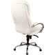 Крісло АКЛАС Валенсія Soft CH MB (Шкіра Lux LC-W White/PU White) Зображення