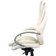 Крісло АКЛАС Валенсія Soft CH MB (Шкіра Lux LC-W White/PU White) Зображення