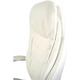 Крісло АКЛАС Валенсія Soft CH MB (Шкіра Lux LC-W White/PU White) Зображення