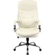 Крісло АКЛАС Валенсія Soft CH MB (Шкіра Lux LC-W White/PU White) Зображення
