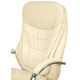 Крісло АКЛАС Валенсія Soft CH MB (Шкіра LC-F Beige/PU Beige) Зображення