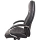 Крісло АКЛАС Луізіана MB (GB-242CC) (Шкіра LC-A Black/PU Black) Зображення