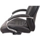 Крісло АКЛАС Луізіана MB (GB-242CC) (Шкіра LC-A Black/PU Black) Зображення