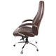 Крісло АКЛАС Луізіана MB (GB-242CC) (Шкіра LC-K Dark brown/PU Dark brown) Зображення