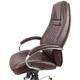 Крісло АКЛАС Луізіана MB (GB-242CC) (Шкіра LC-K Dark brown/PU Dark brown) Зображення