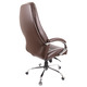 Крісло АКЛАС Луізіана MB (GB-242CC) (Шкіра LC-K Dark brown/PU Dark brown) Зображення