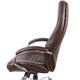Крісло АКЛАС Луізіана MB (GB-242CC) (Шкіра LC-K Dark brown/PU Dark brown) Зображення
