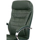 Крісло АКЛАС Валенсія MB XY-7340 (Шкіра Lux LC Green/PU Green) Зображення