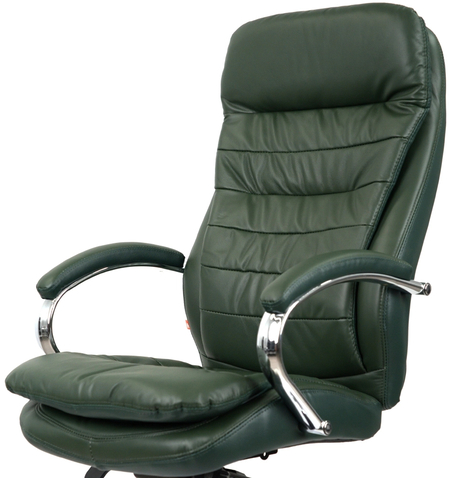 Крісло АКЛАС Валенсія MB XY-7340 (Шкіра Lux LC Green/PU Green) Зображення