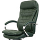 Крісло АКЛАС Валенсія MB XY-7340 (Шкіра Lux LC Green/PU Green) Зображення