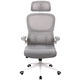 Крісло АКЛАС Терамо WT TILT 7860W (Mesh 09 Grey) Зображення