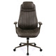 Крісло АКЛАС Саленто R-SR 9663-14P (Штучна замша 02 Dark gray) Зображення