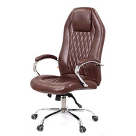 Крісло АКЛАС Альваро ANF (PU Dark brown) Зображення