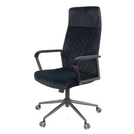 Крісло АКЛАС Авіс TILT (Black fabric) Зображення