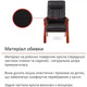 Крісло конференційне АКЛАС Брунор EX CF (Шкіра LC-A Black/PU Black) Зображення