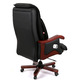 Крісло АКЛАС Галахад EX RL (Шкіра LC-A Black/PU Black) Зображення