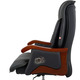 Крісло АКЛАС Галахад EX RL (Шкіра LC-A Black/PU Black) Зображення