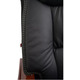 Крісло АКЛАС Галахад EX RL (Шкіра LC-A Black/PU Black) Зображення