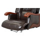 Крісло АКЛАС Галахад EX RL (Шкіра LC-K Dark brown/PU Dark brown) Зображення