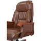 Крісло АКЛАС Галахад EX RL (Шкіра LC-I Brown/PU Brown) Зображення