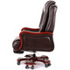 Крісло АКЛАС Трістрам EX RL (Шкіра Lux LC-K Dark brown/PU Dark brown) Зображення