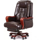 Крісло АКЛАС Трістрам EX RL (Шкіра Lux LC-K Dark brown/PU Dark brown) Зображення