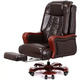 Крісло АКЛАС Трістрам EX RL (Шкіра Lux LC-K Dark brown/PU Dark brown) Зображення