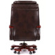 Крісло АКЛАС Трістрам EX RL (Шкіра Lux LC-K Dark brown/PU Dark brown) Зображення