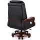 Крісло АКЛАС Трістрам EX RL (Шкіра LC-A Black/PU Black) Зображення