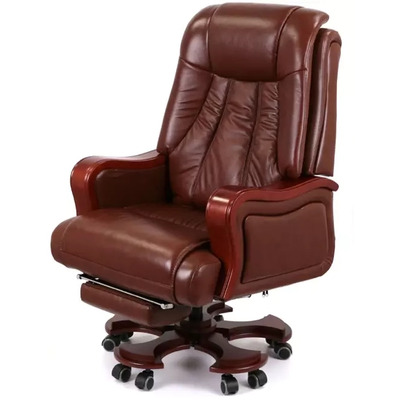 Крісло АКЛАС Трістрам EX RL (Шкіра Lux LC-I Brown/PU Brown) Зображення