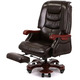 Крісло АКЛАС Ланселот EX RL (Шкіра LC-K Dark brown/PU Dark brown) Зображення